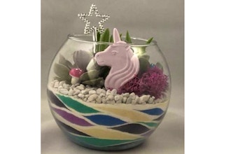 Plant Nite: Sand Art Unicorn (Ages 6 & up)